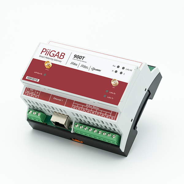 PiiGAB 900T Smart Gateway - M-Bus / wM-Bus / LoRaWAN