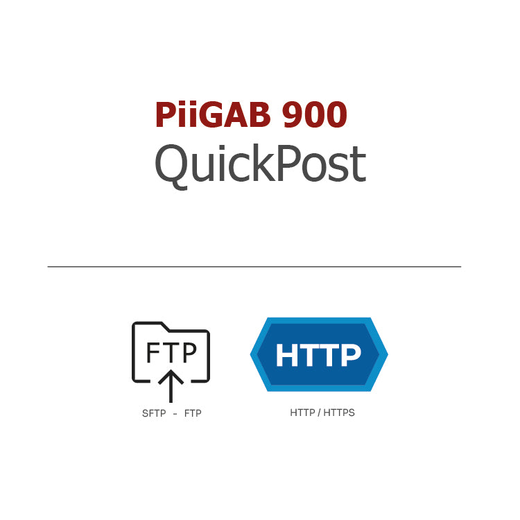PiiGAB QuickPost (Ftp, Sftp, Http, Https) License - Activation