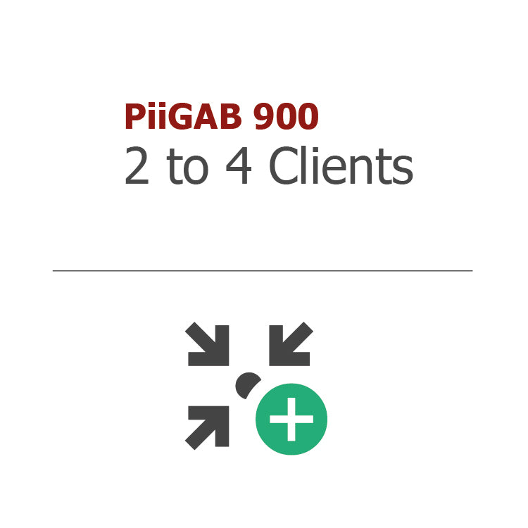 2 to 4 Clients - License upgrade