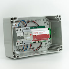 Enclosure with 24V transformer & switch, 300x200, IP65