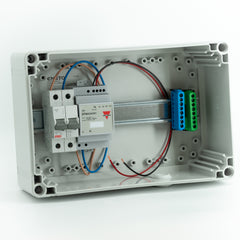 Enclosure with 24V transformer & switch, 300x200, IP65