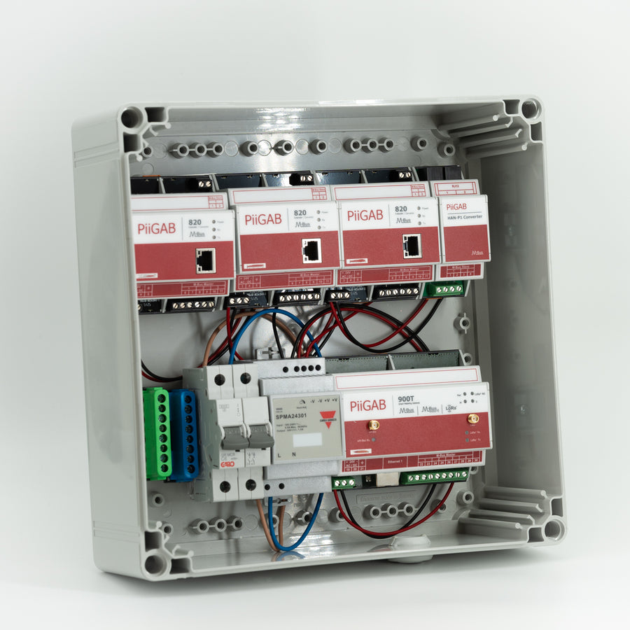 Enclosure with 24V transformer & switch, 300x300, IP65
