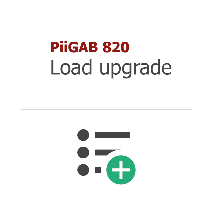 PiiGAB 820 - Load upgrade