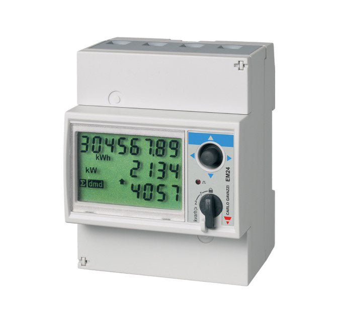 Stromzähler DIN Trafo 3-phasig 5A WM-Bus interne Antenne inkl. Produktion
