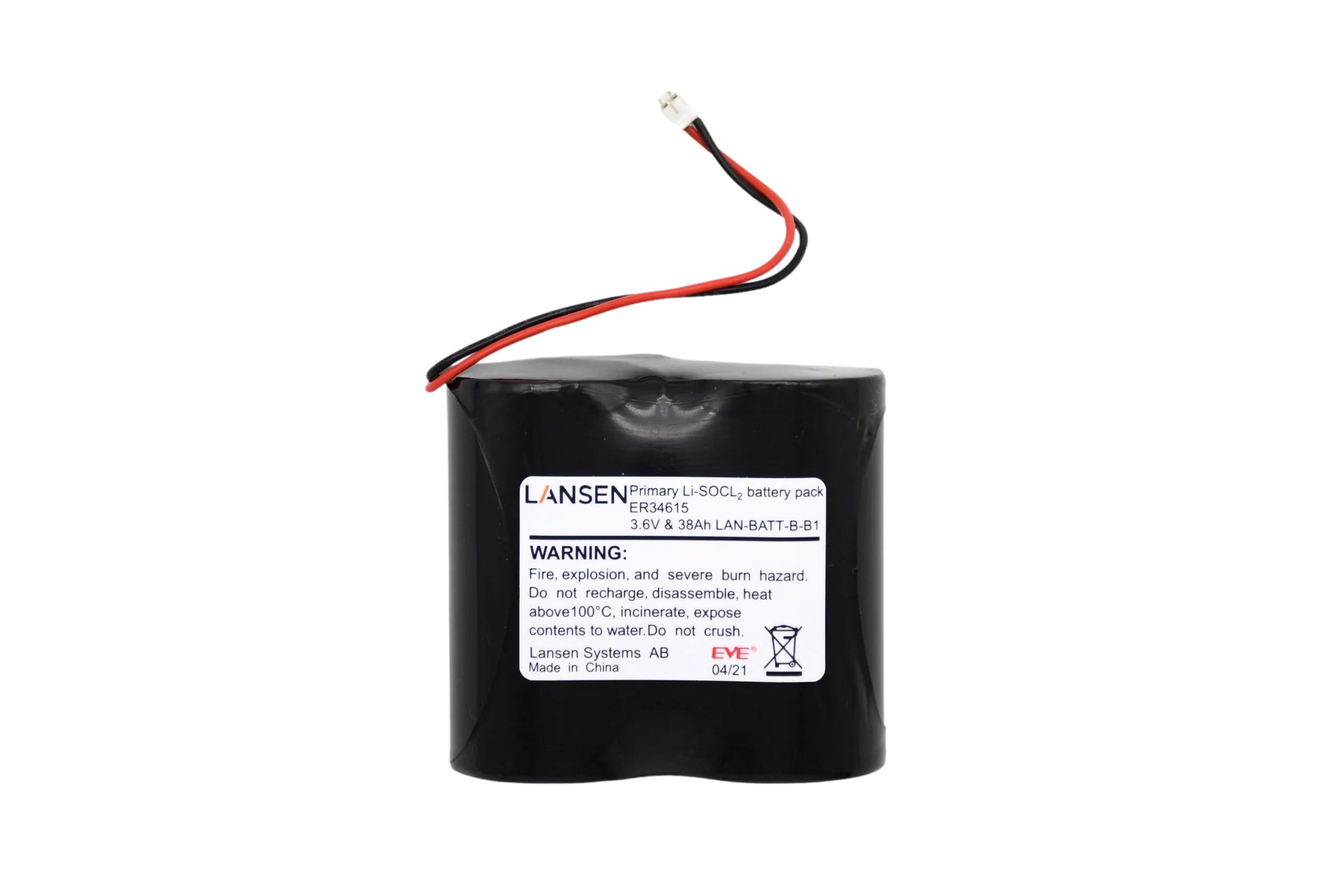 Battery for repeater
