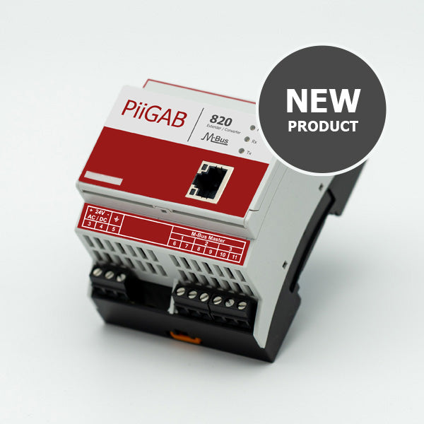 PiiGAB 820 Konverter & Extender - M-Bus