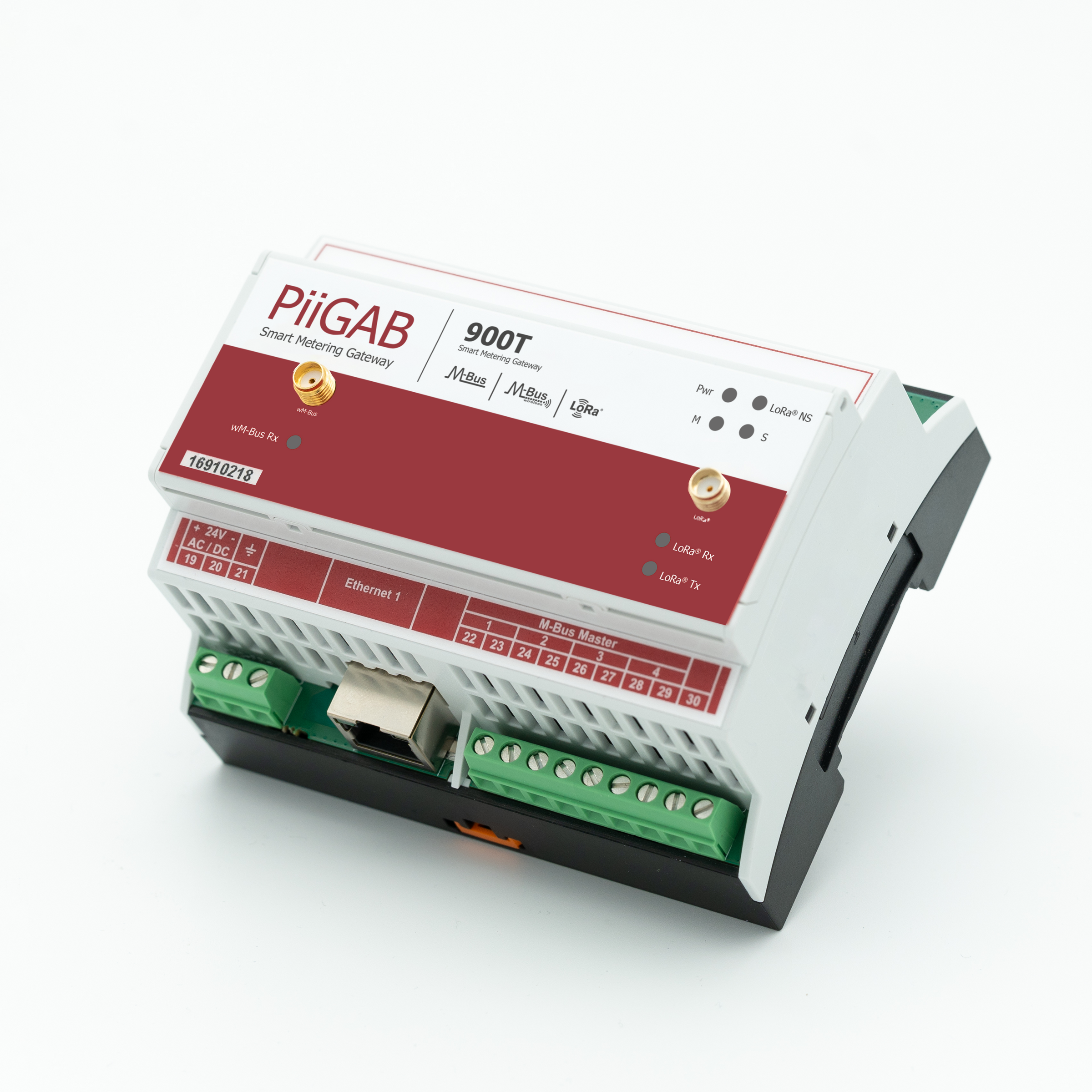 PiiGAB 900T Smart Gateway - M-Bus / wM-Bus / LoRaWAN