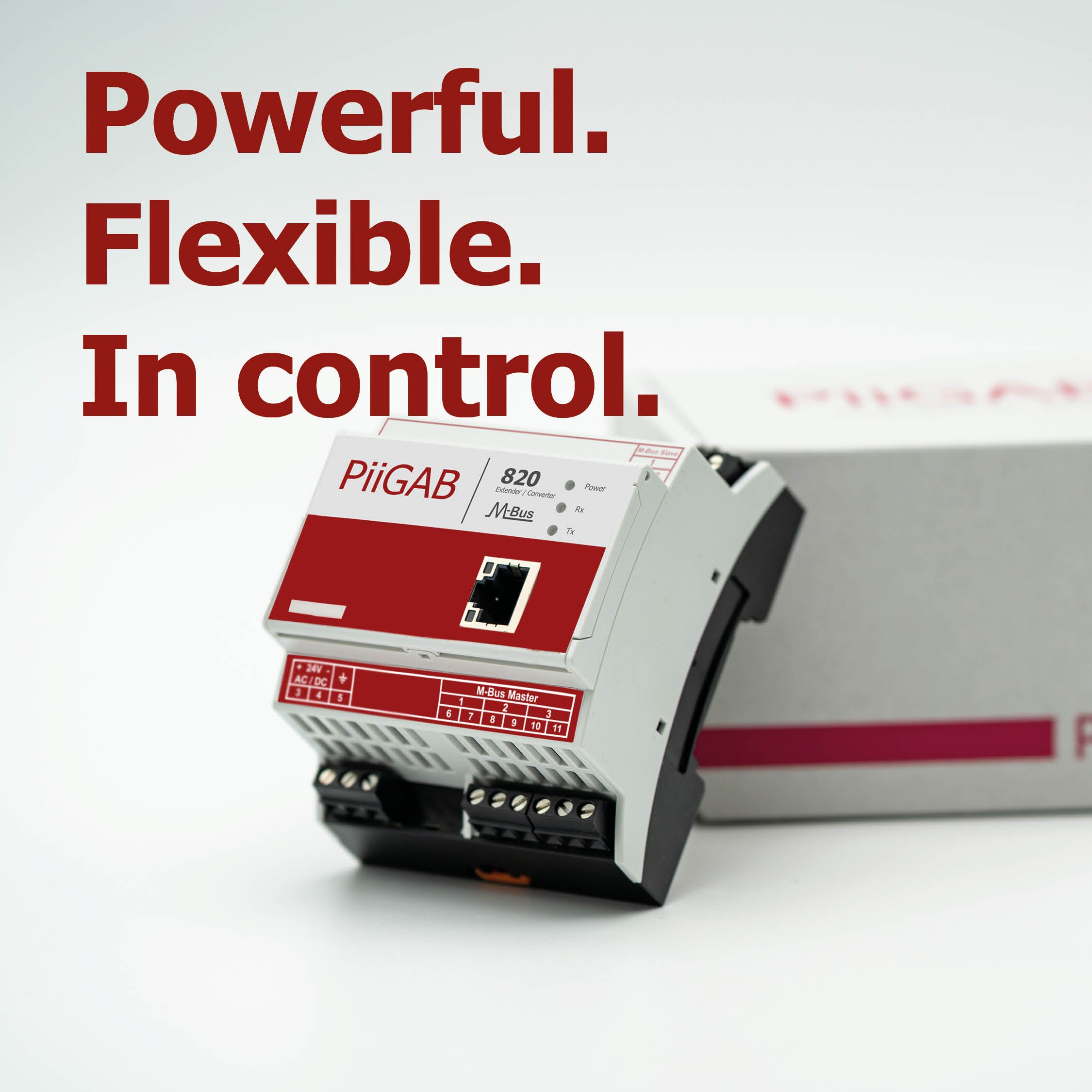 PiiGAB 820 Konverter & Extender - M-Bus