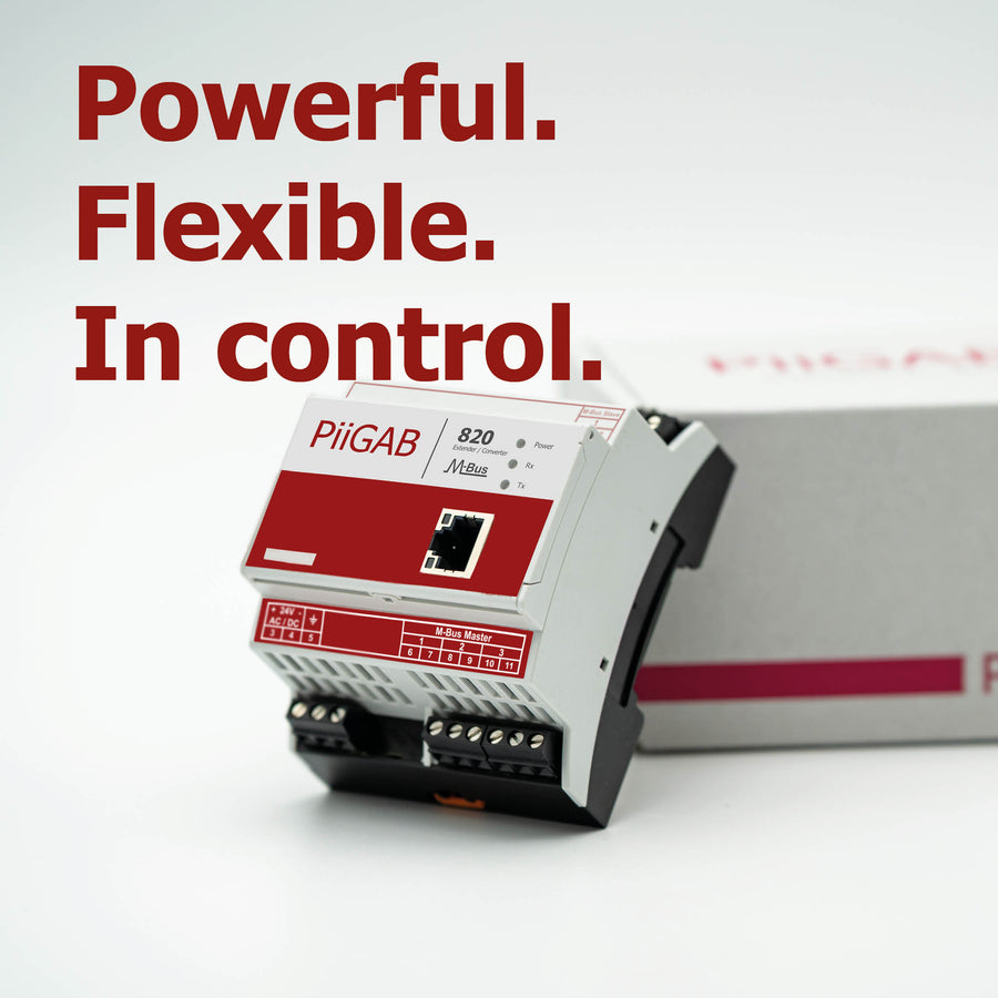 PiiGAB 820 Converter & Extender - M-Bus