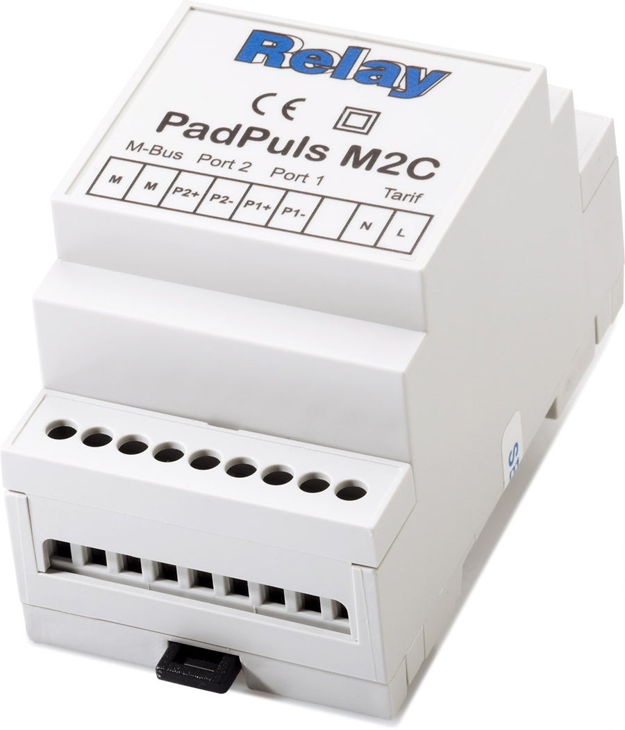 PadPuls M2C, Pulse counter module for adaption of 2 meters with pulse output , with battery