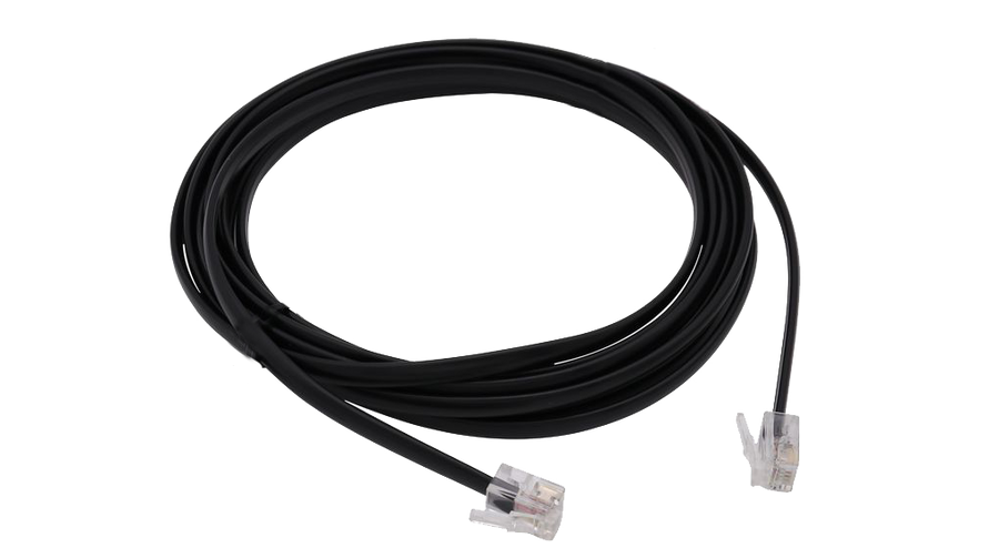 Cable RJ12 Male/RJ12 Male, 1m